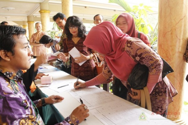 Suasana Registrasi Peserta